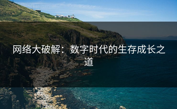 网络大破解：数字时代的生存成长之道